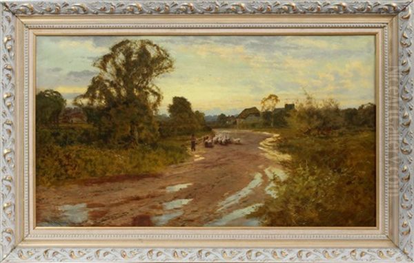 Summer Landscape Oil Painting by Harry Pennell