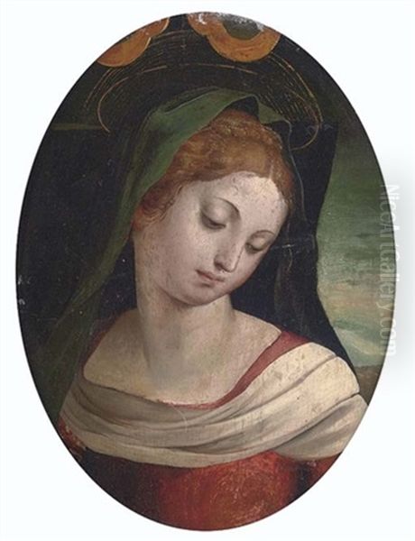 The Madonna by Luca (Romano) Penni