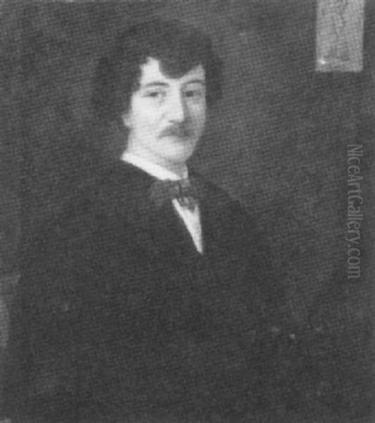 A Life Portrait Of Whistler Oil Painting by Harper Pennington