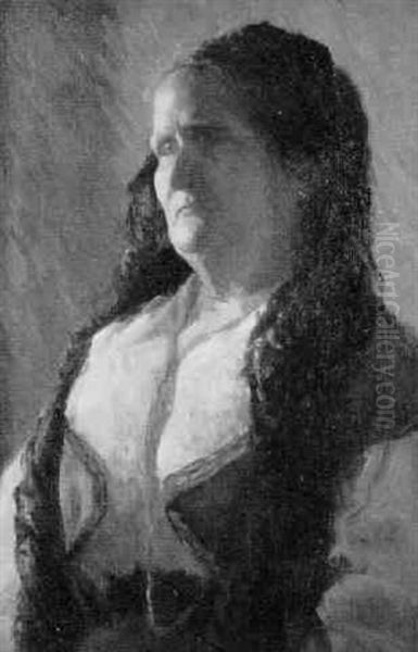 Portrait Of A Marian Applegate Coolidge Oil Painting by Harper Pennington