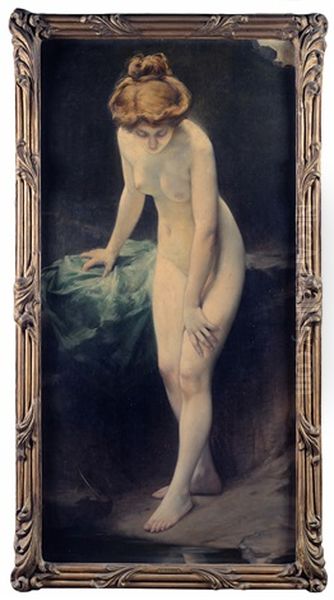 Premier Miroir Oil Painting by Albert Joseph Penot