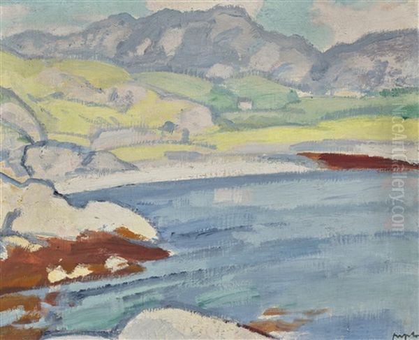 Morar Oil Painting by Samuel John Peploe