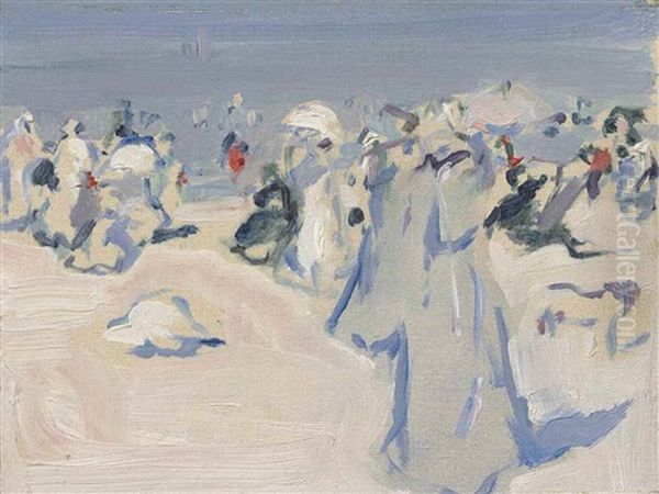 Le Touquet Oil Painting by Samuel John Peploe