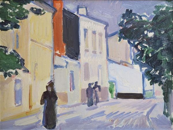 Royan Oil Painting by Samuel John Peploe