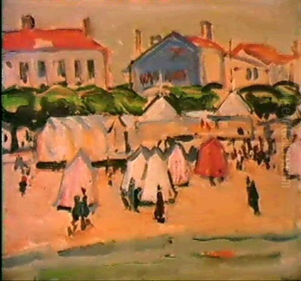 Royen Oil Painting by Samuel John Peploe