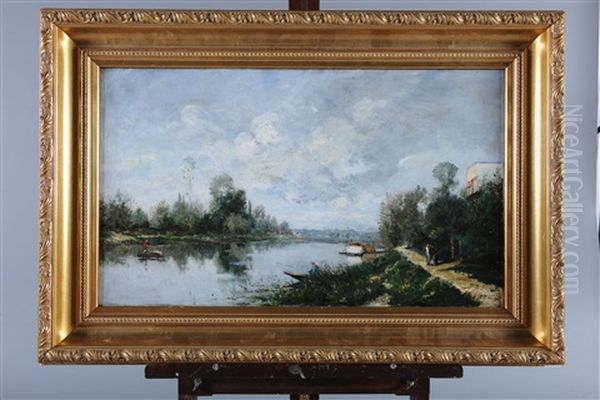 Paysage Fluvial by Paul Emmanuel Peraire