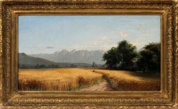 Paysage Oil Painting by Paul Emmanuel Peraire