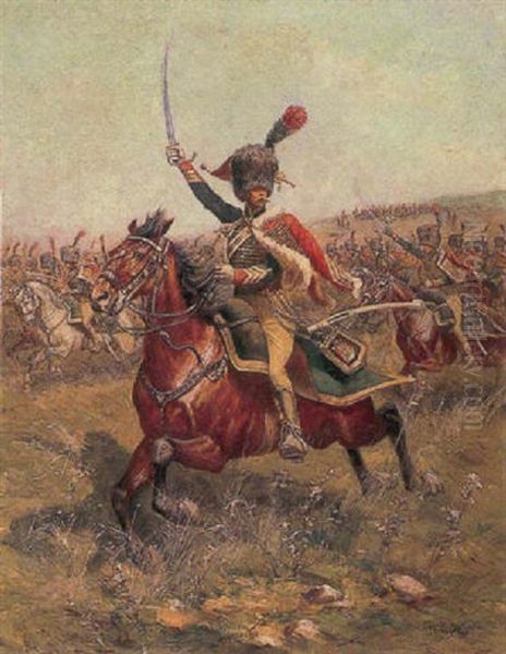 Leading The Battle by Paul Emile Leon Perboyre