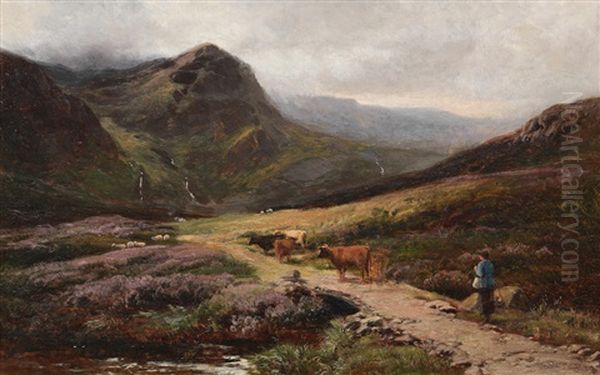 The Return Home Oil Painting by Sidney Richard Percy