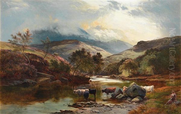 Glen Falloch Oil Painting by Sidney Richard Percy