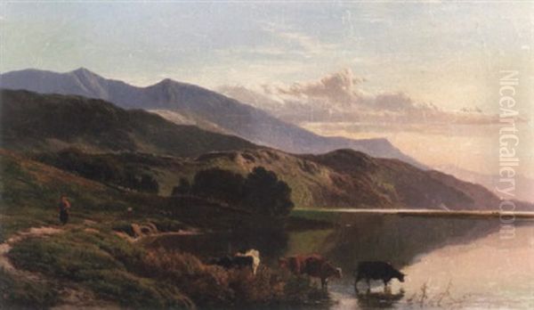 Cader Idris From Mawddach by Sidney Richard Percy