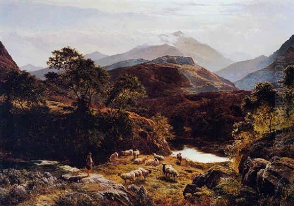 Glen Falbach, Perth Oil Painting by Sidney Richard Percy