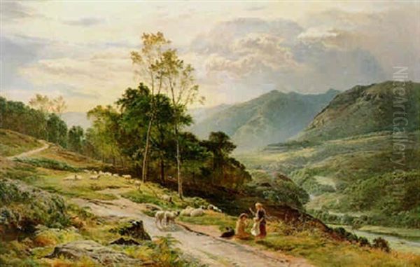 Little Langdale, Westmorland by Sidney Richard Percy