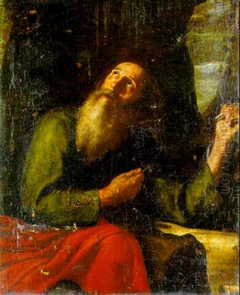 Saint Jerome (?) Oil Painting by Antonio de Pereda y Saldago