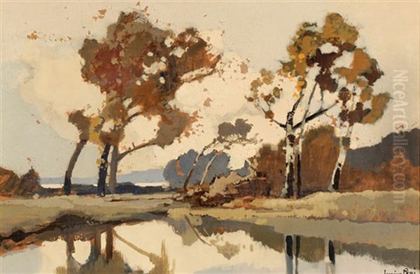 Taravo En Automne Oil Painting by Lucien Peri