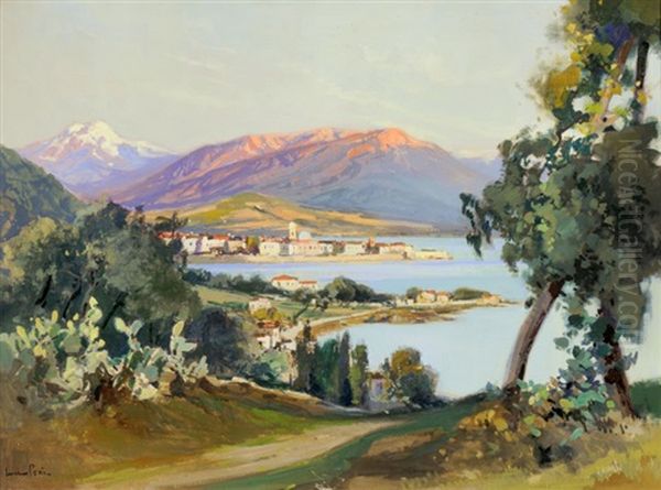 Ajaccio Oil Painting by Lucien Peri