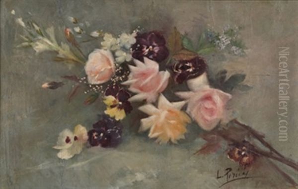 Flores Oil Painting by Lorenzo Pericas Ferrer