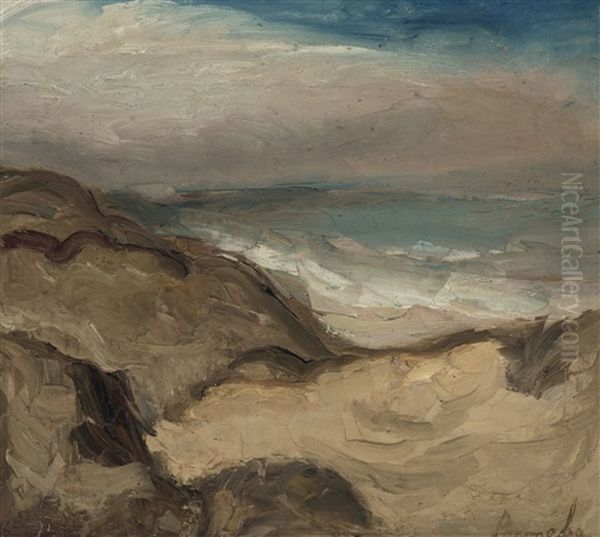 Dunes And Sea Oil Painting by Constant Permeke