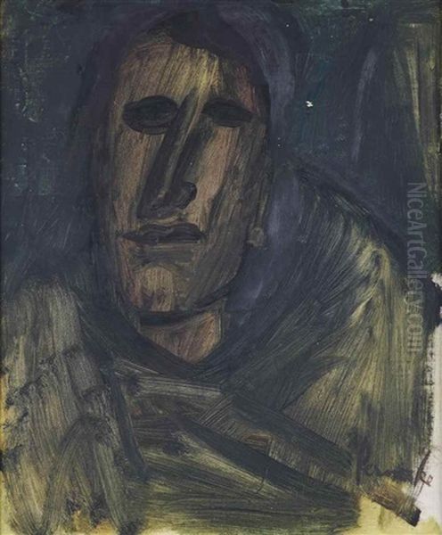 Portrait Of A Man by Constant Permeke