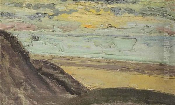 The Shore Oil Painting by Constant Permeke