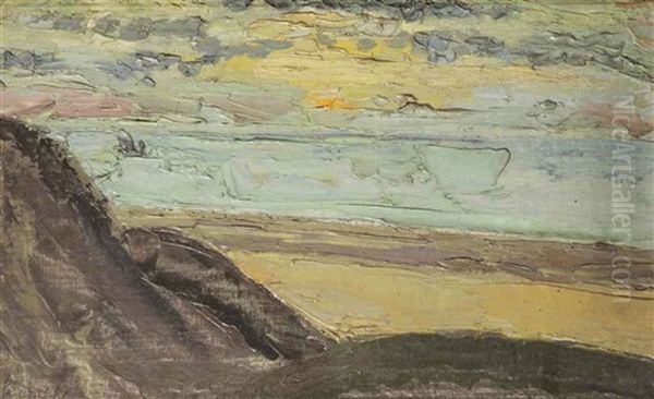 The Shore Oil Painting by Constant Permeke