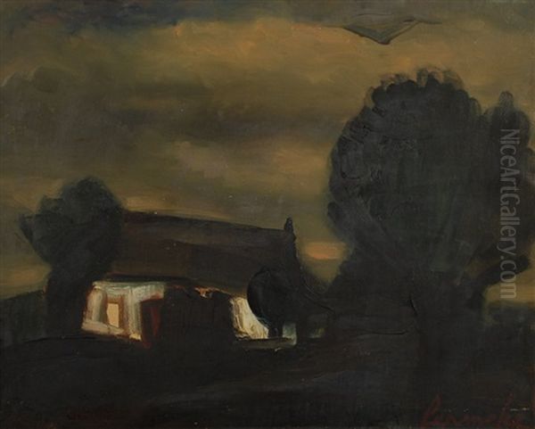 La Fermette Oil Painting by Constant Permeke