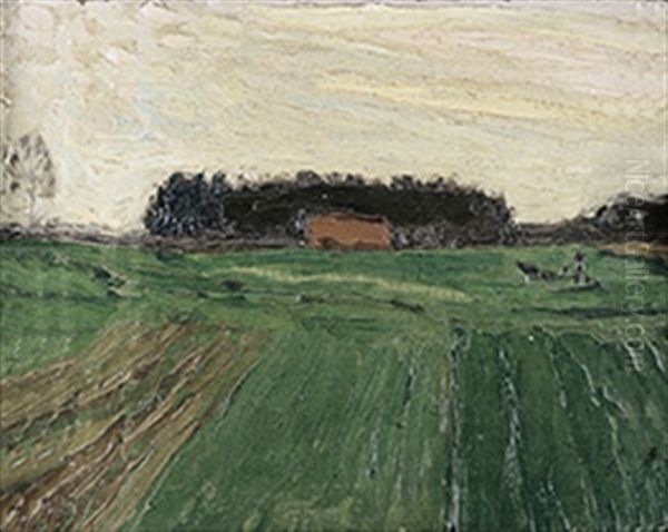 Zomerlandschap Oil Painting by Constant Permeke