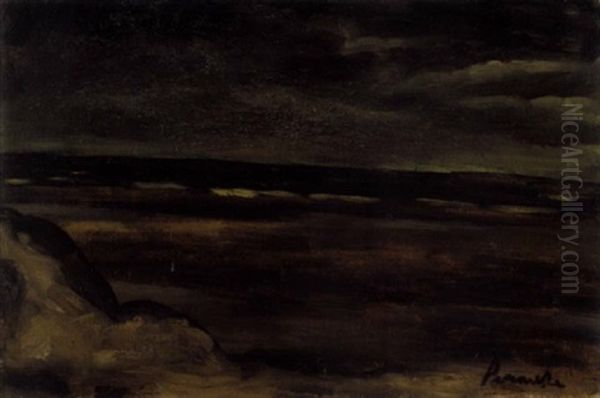 Duinen En Zee Oil Painting by Constant Permeke