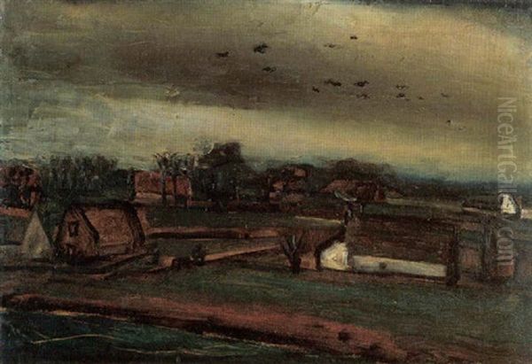 Paysage Flamand, Jabbeke Oil Painting by Constant Permeke