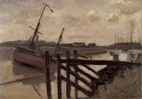 De Vuurtorenwijk Te Oostende Oil Painting by Constant Permeke