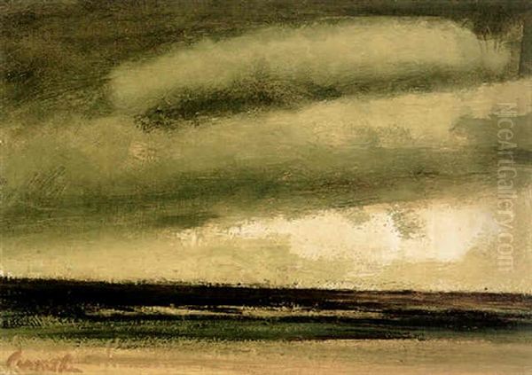 Impressie Van De Noordzee Oil Painting by Constant Permeke