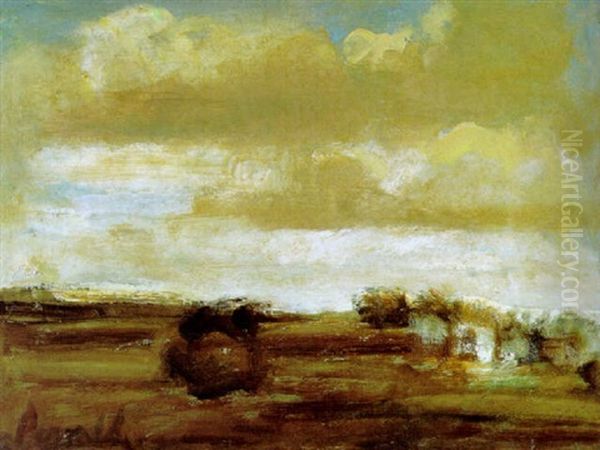 Wolkenspel Oil Painting by Constant Permeke