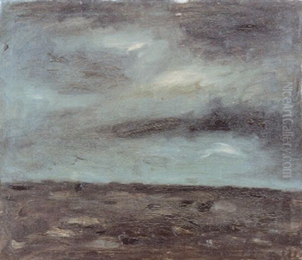 Avond Op De Noordzee Oil Painting by Constant Permeke