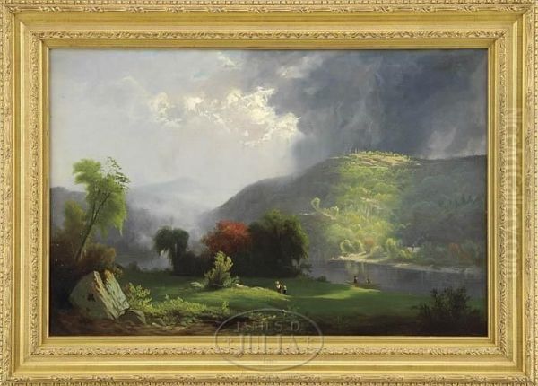 After The Squall Oil Painting by William G. Boardman