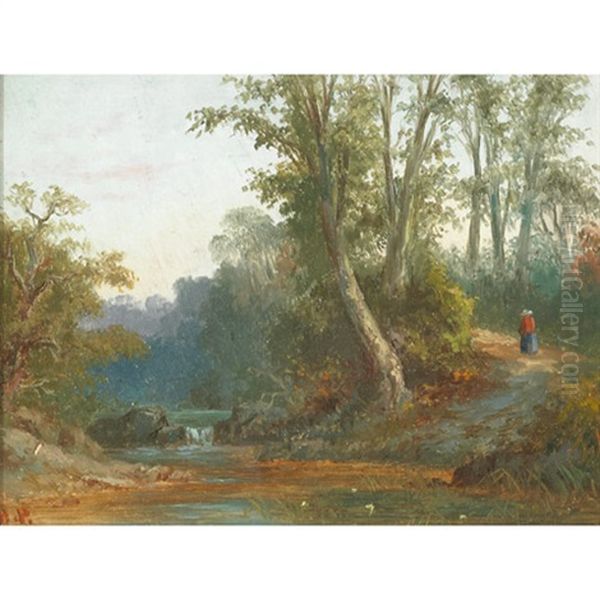 Humber River Oil Painting by Henri Perre