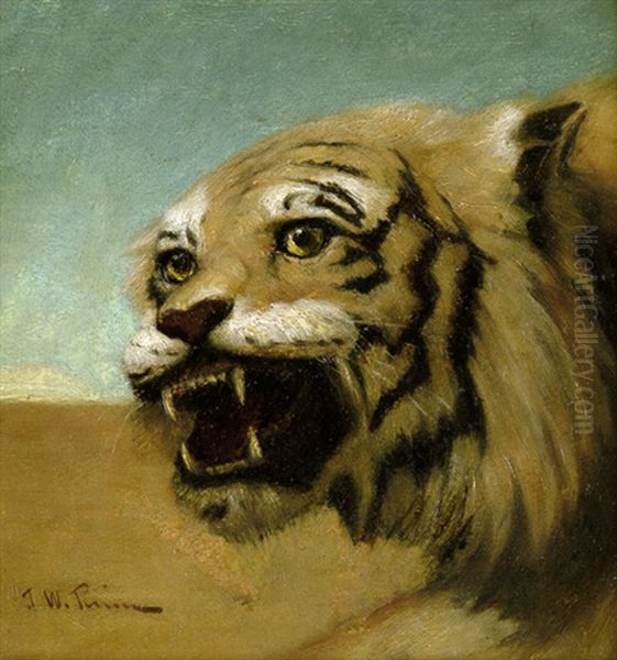 Tiger Vor Sandwuste by John W. Perrin