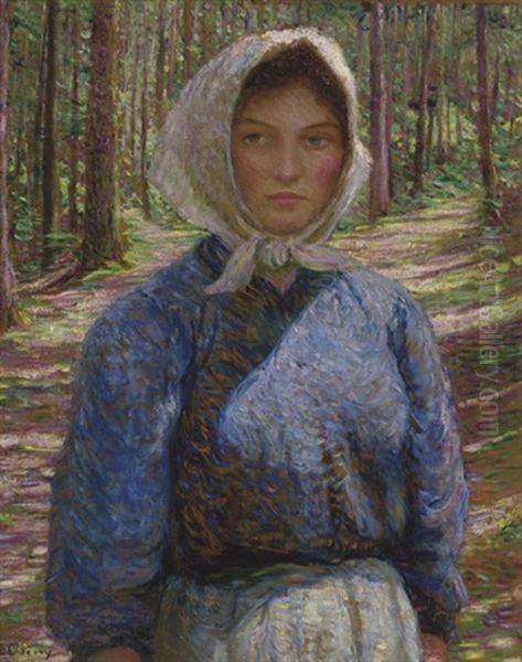 In The Bohmerwald Oil Painting by Lilla Cabot Perry