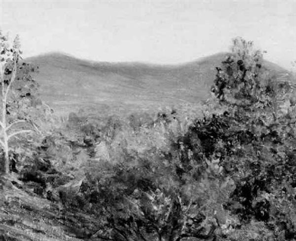 Pack - Monadnock From Hancock N.h. Oil Painting by Lilla Cabot Perry