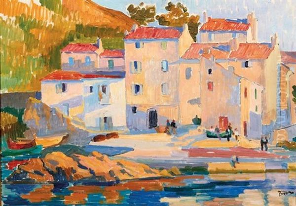 La Ponche Oil Painting by Henri Person