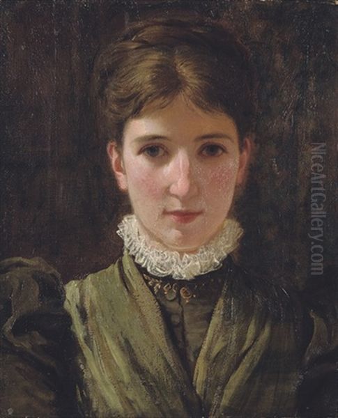 Sophie Grey Oil Painting by Charles Edward Perugini