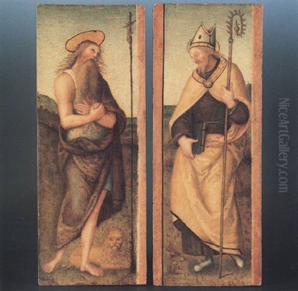 San Nicola Da Bari Oil Painting by Pietro Perugino