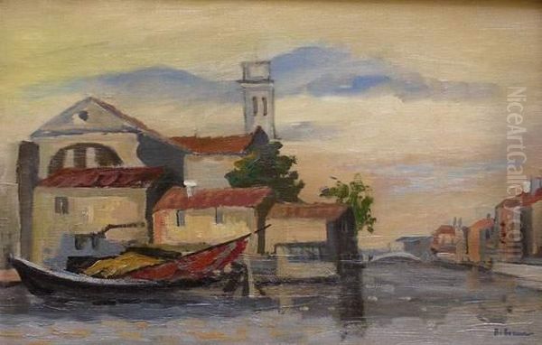 Venise Oil Painting by Vladimir Boberman