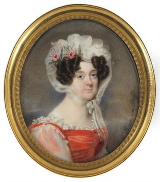 Comtesse Fussbecher Oil Painting by Emanuel Thomas Peter