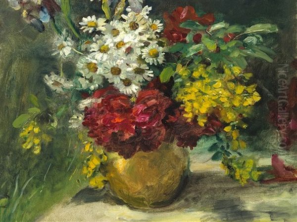 Bouquet Of Summer Flowers by Anna Peters