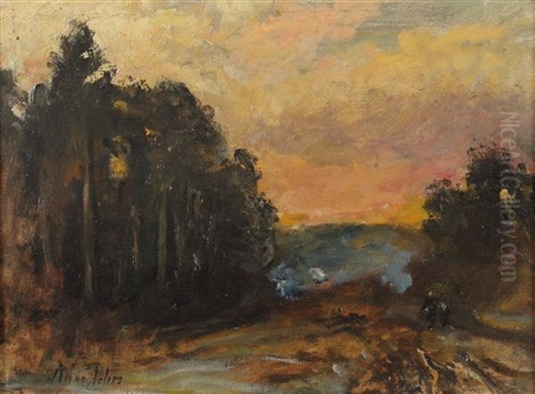 Landschaft Oil Painting by Anna Peters