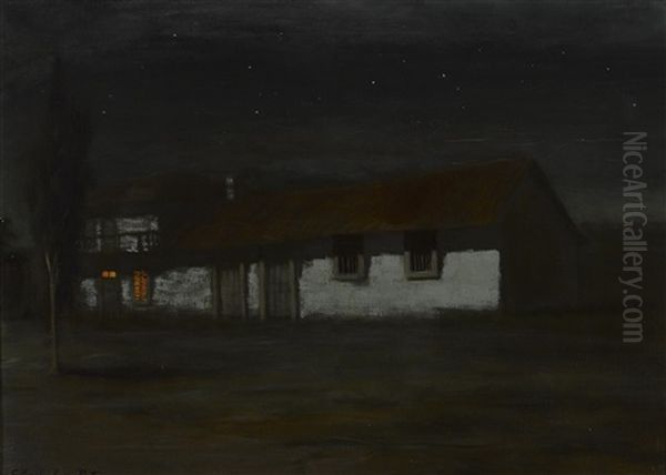 Adobe Nocturne by Charles Rollo Peters