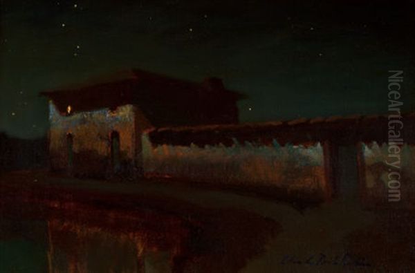 The House Of The Four Winds Oil Painting by Charles Rollo Peters