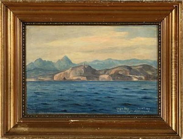 View Of Cape Nao Oil Painting by Emanuel A. Petersen