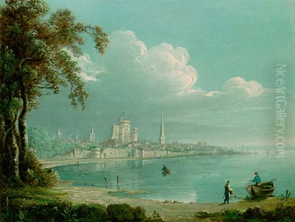 Lord Lansdowne's Tower, Southampton Oil Painting by Sebastian Pether