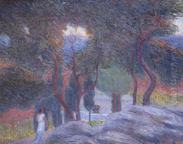 Le Soir Oil Painting by Hippolyte Petitjean